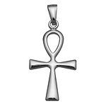 14k White Gold Cross